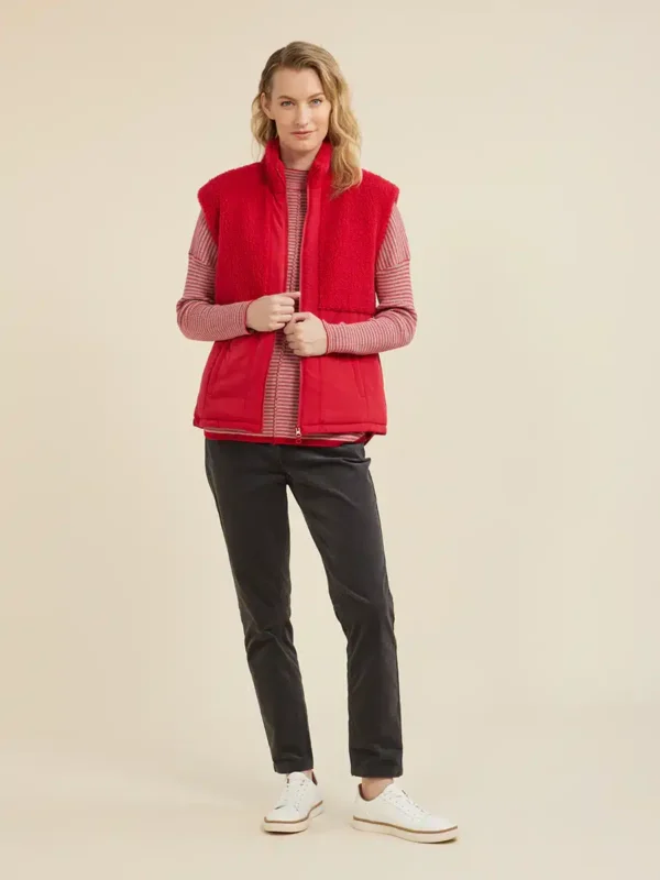Yarra Trail Multi Textured Vest YT24W6219 - Image 4