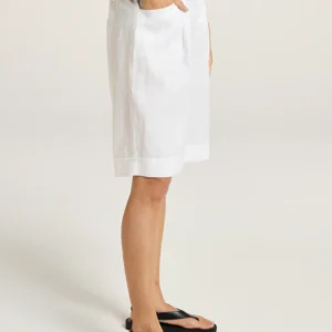 Yarra Trail White Linen Pant YT25S5788 Bermuda