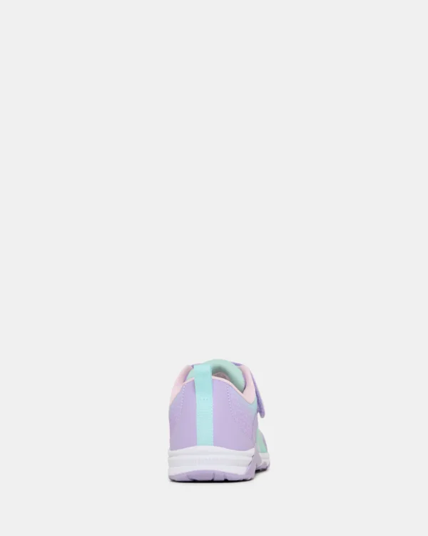 CLARKS NORTH LILAC RAINBOW GIRLS SNEAKER - Image 2