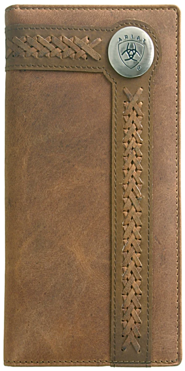 Ariat Rodeo Wallet Accent Overlay Tan