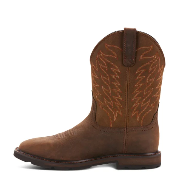 Ariat Men's Groundbreaker Wide Square Toe Waterproof Boot - Image 5