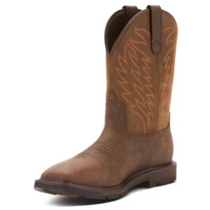 Ariat Men's Groundbreaker Wide Square Toe Waterproof Boot