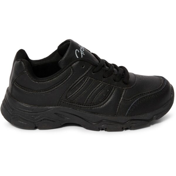 Grosby Onyx Mens Black Lace-Up