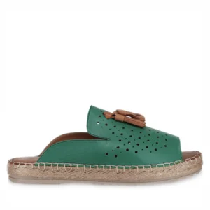 Le Sansa Dolonda Pine/Tan Slip On Womens