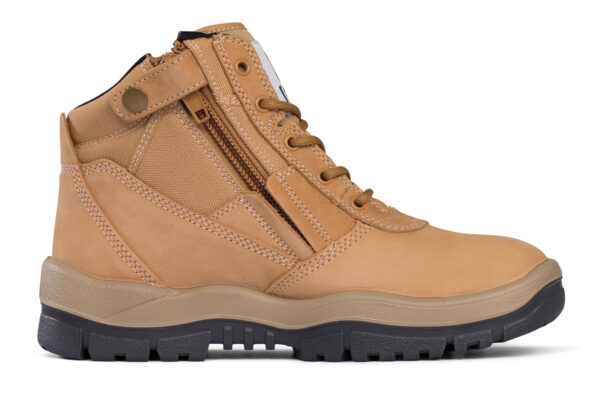 Mongrel Safety Boot 261 050 Wheat Zip Sided Boot UK Size