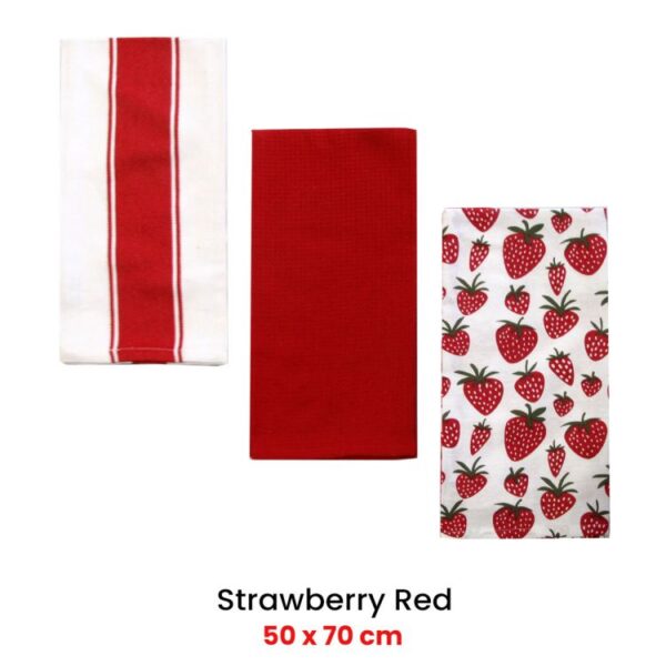 Home Oasis 3 Extra large Tea Towel 50cm x 70cm 80% recycled cotton 20% polyester - Image 4
