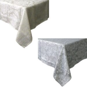 Royale Damask Jacquard Linen Polyester Table Cloth