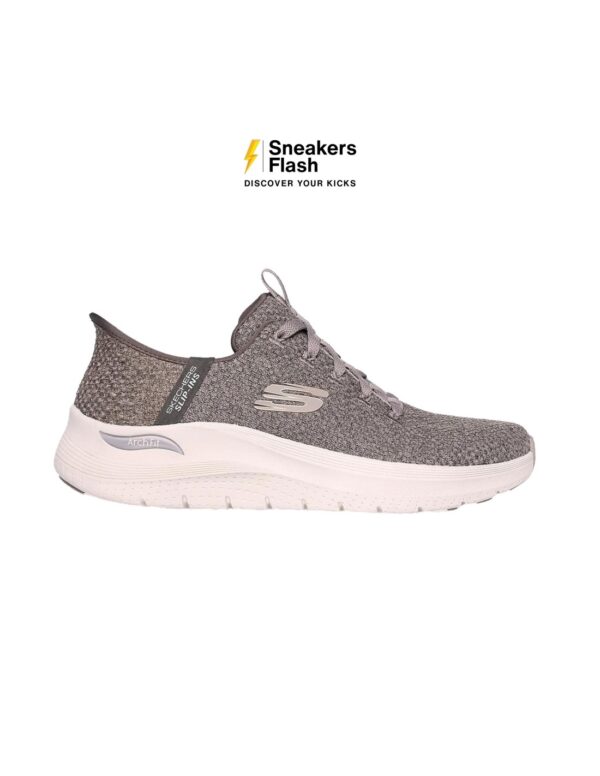 Skechers Arch Fit 2.0 Look Ahead Taupe Laced Mens