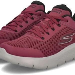 Skechers Go Walk Flex Independent Burgundy Men's Sneakers