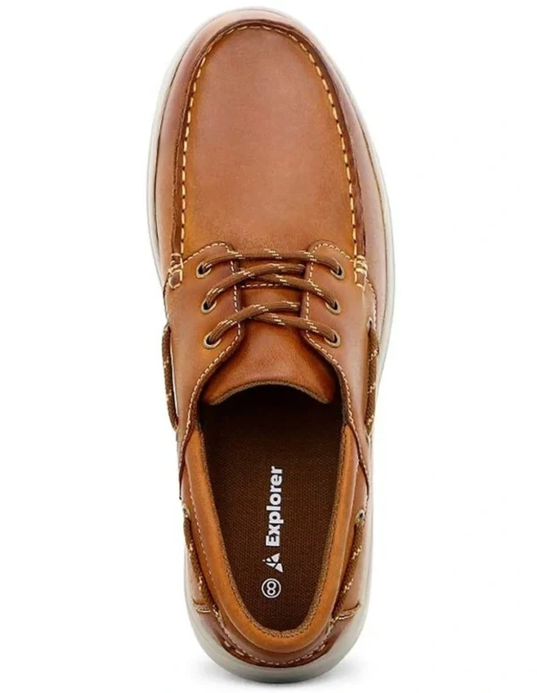 Explorer Bruno Tan Men's Laced Casual