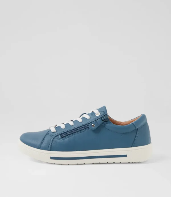 Diana Ferrari Evone Denim Leather Sneakers - Image 5