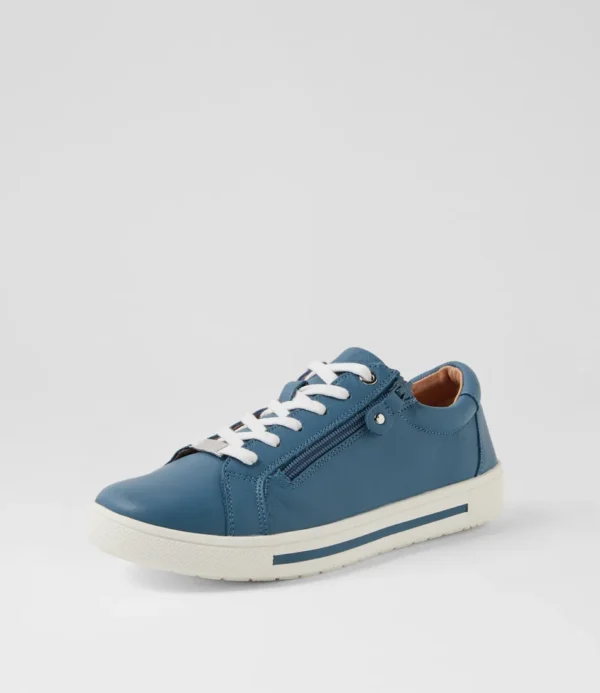 Diana Ferrari Evone Denim Leather Sneakers