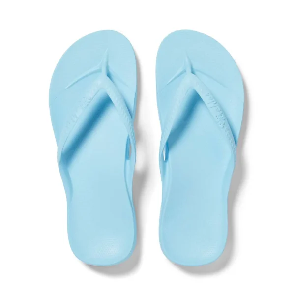 Archies Arch Support Thongs Sky Blue Unisex - Image 5