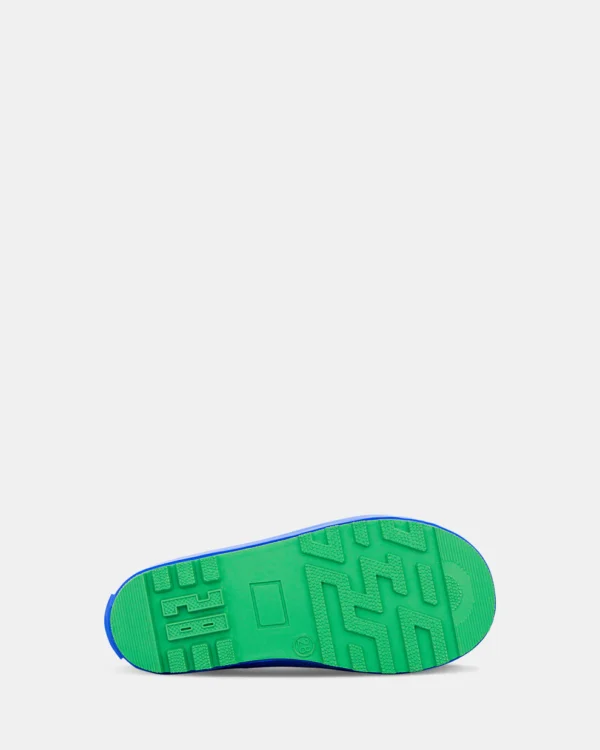 Clarks PUDDLES Blue/Green Boys - Image 2