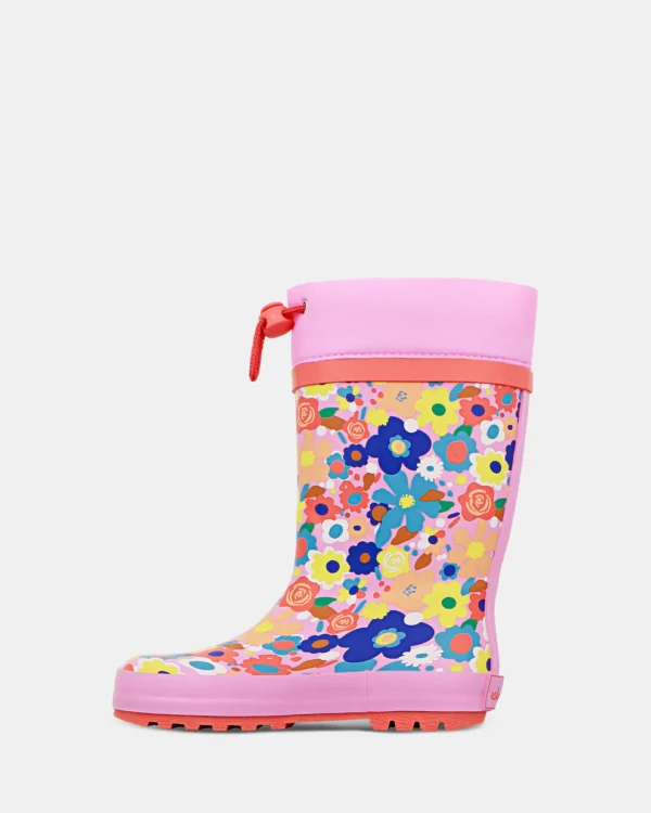 Clarks PUDDLES Pink Multi Girls - Image 5