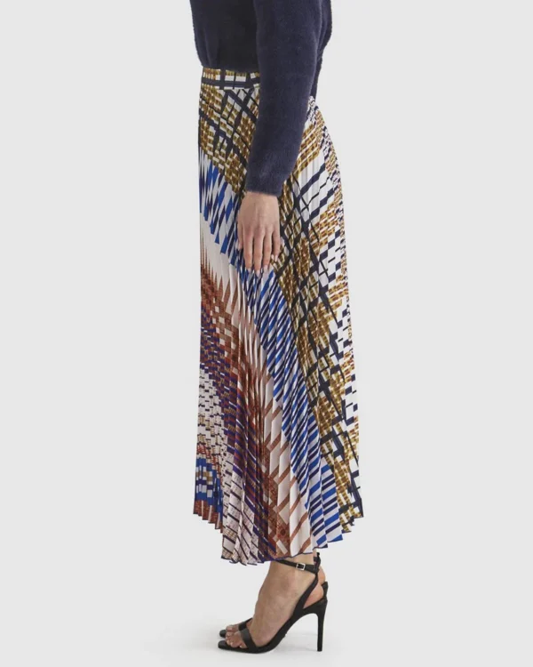 FATE+BECKER Rays Skirt - Check - Image 3