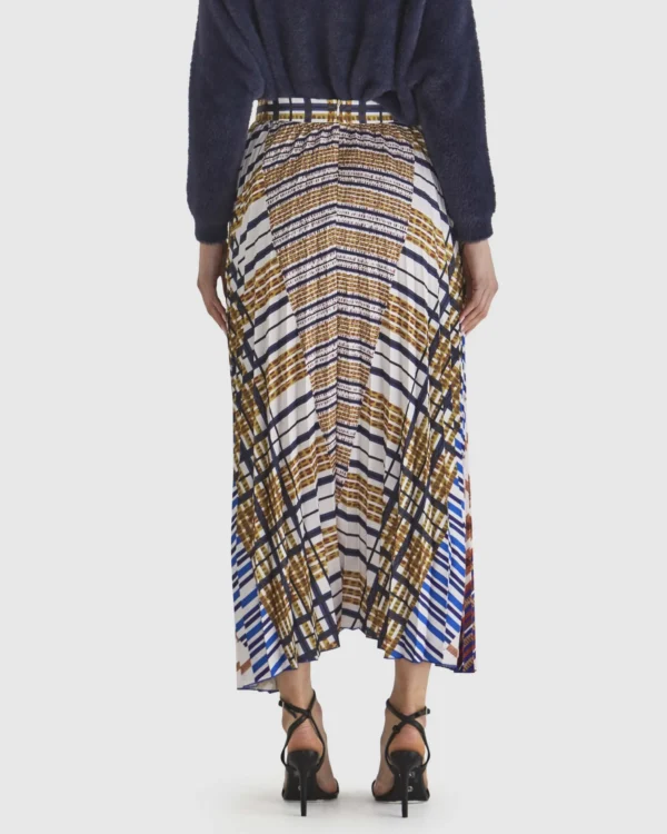 FATE+BECKER Rays Skirt - Check - Image 2