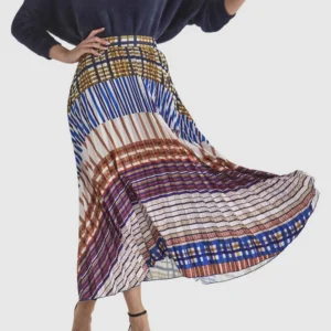 FATE+BECKER Rays Skirt - Check