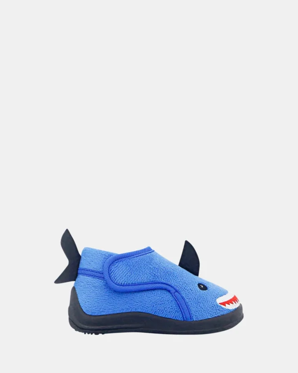 Grosby Shark Slipper Blue