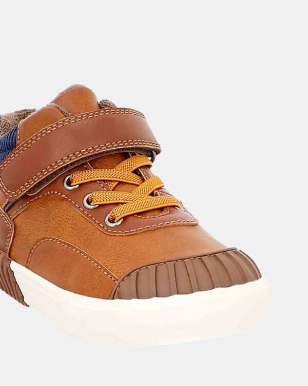 Grosby Tan/Navy Conor Boys Shoe - Image 2