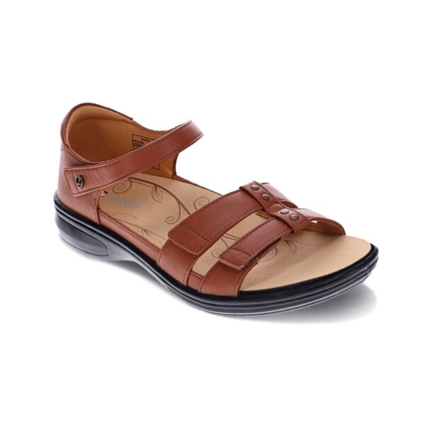 Revere Negara Coignac/Black Sandal Womens