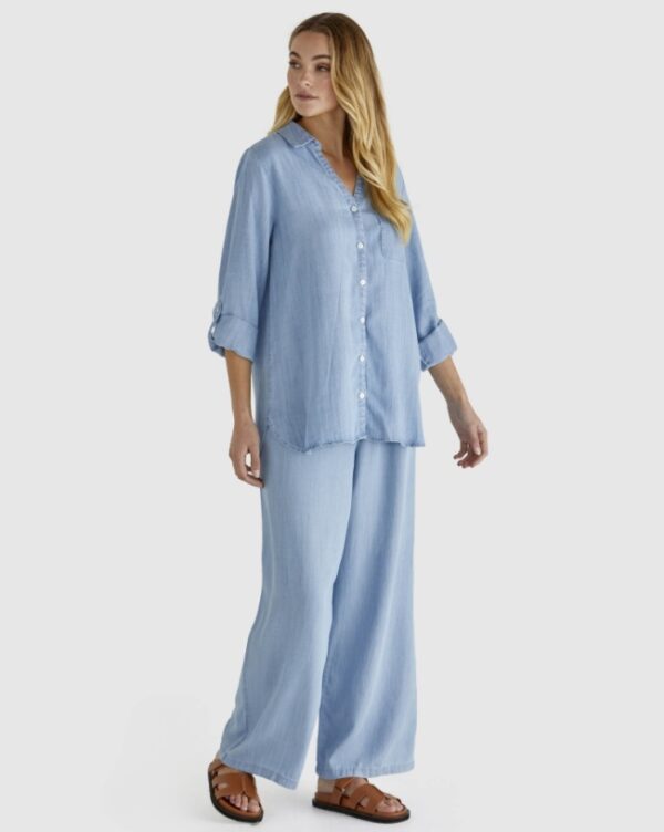 Sass Rye Shirt Chambray
