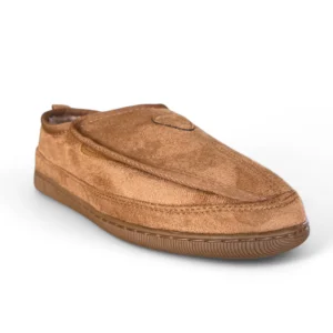 Scholl Ez-On Tan Unisex Slipper - Podiatrist Designed