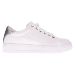 Scholl Paisley White/Silver Patch Womens