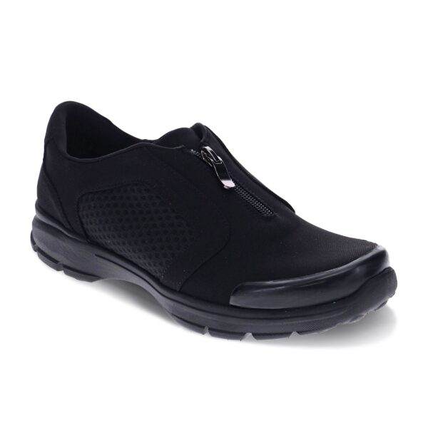 Vitasole Favour Black Slip On Womens