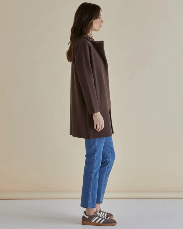 Betty Basics Bristol Coatigan - Brown - Image 2