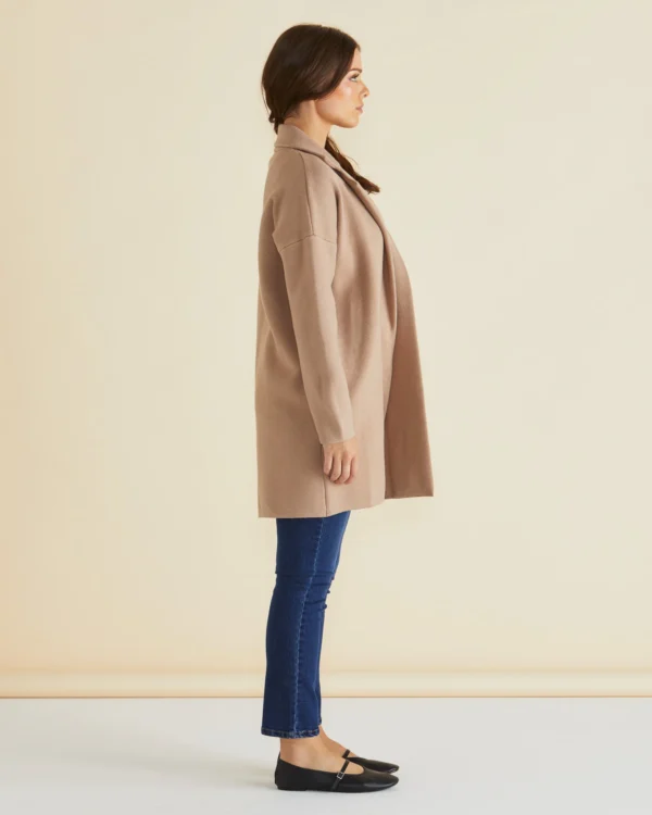 Betty Basics Bristol Coatigan - Sand - Image 3