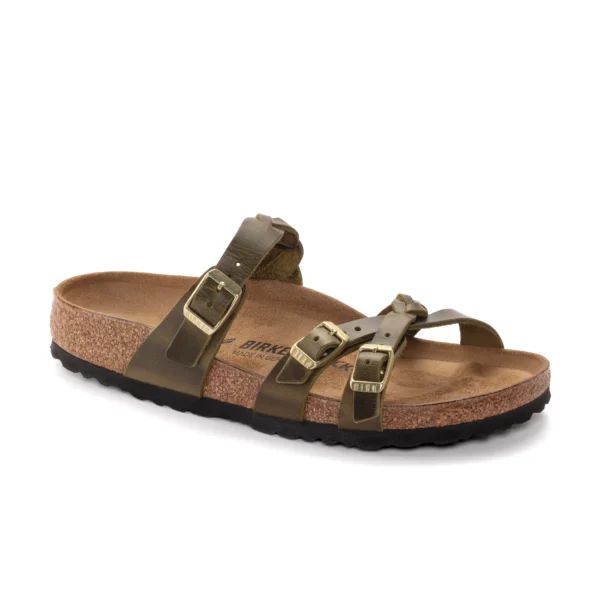 Birkenstock Franca Braided Olive/Green Olive