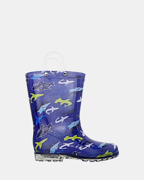 Jellies Shark Lights Boys Gumboots - Image 4