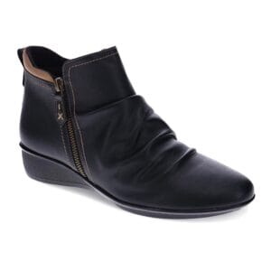 Revere Plymouth Black/Toffee Womens Boots