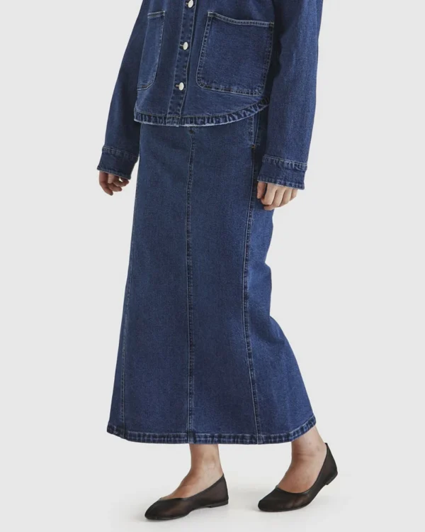 Sass Marza Denim Skirt - 78 Wash