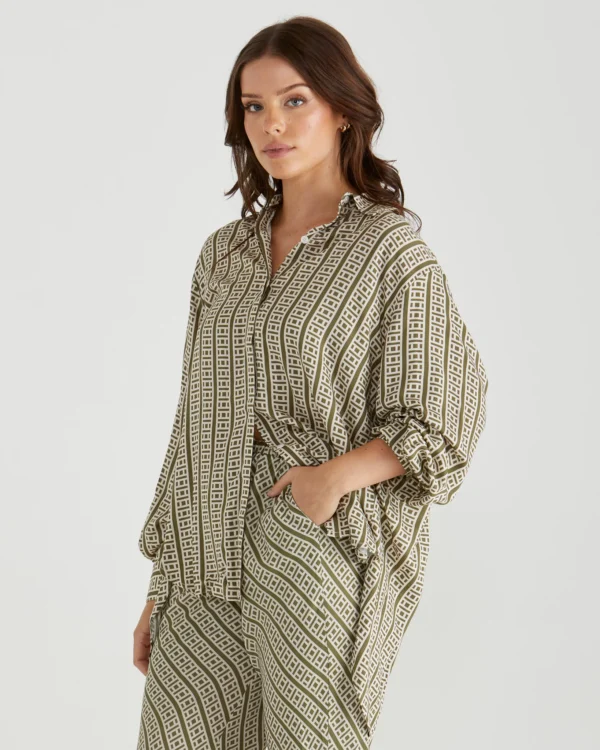 Sass Sullivan Shirt - Geo