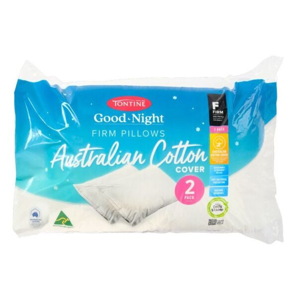 Tontine Good Night Firm Pillows 2 Pack