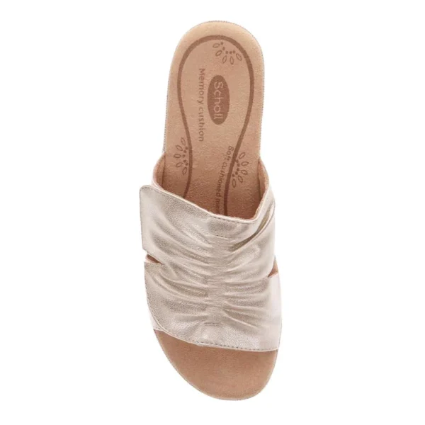 Scholl Cora Gold Womens Sandal - Image 2