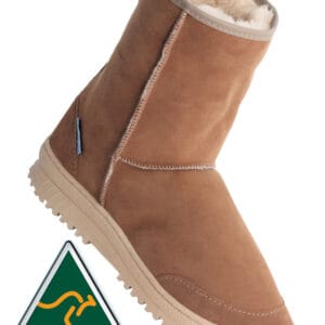 Blue Sheep Ugg Boots Chestnut 3/4 Outdoor