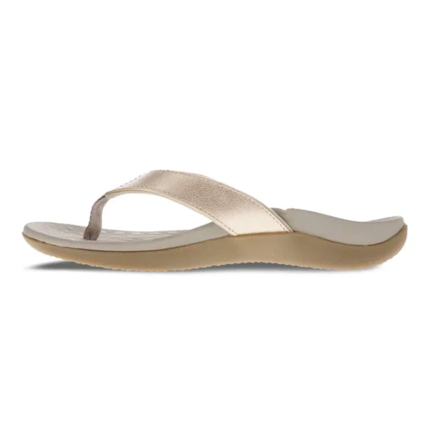 Scholl Womens Sonoma ll smooth soft gold - Image 2