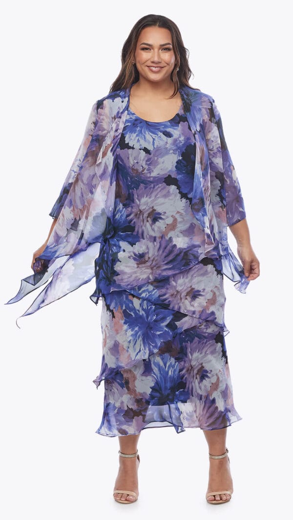 Layla Jones Flora Evening Dress LJ0572