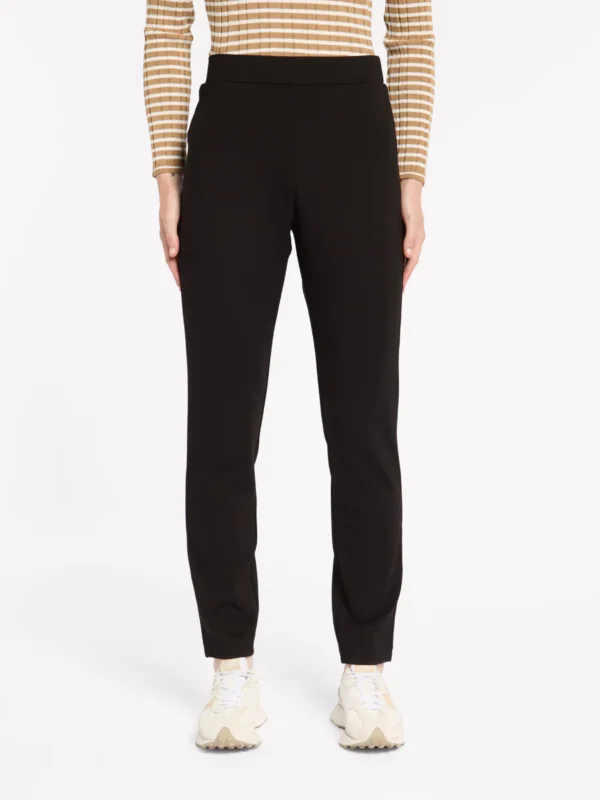 Marco Polo Ponte Pull on Stretch Pant Black YTMP8005