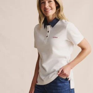 Kidman Womens Tuli SS Polo White