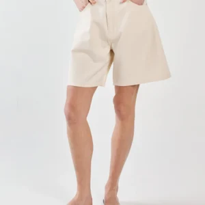 Sass Sabine Denim Shorts Parchment Wash Womens Shorts