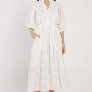 Fate+Becker Gardenia Dress - White