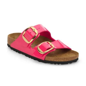 Birkenstock Arizona Big Buckle Patent Fuchsia Fusion