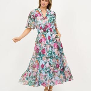 Liberty Rose LiteBlueFlo Dress