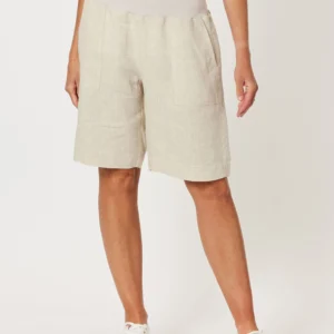 Gordon Smith Linen Shorts Natural