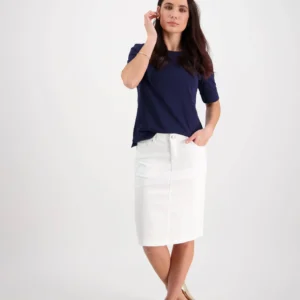 VASSALLI 5751LW Lightweight Skirt - White