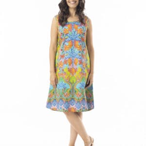 Orienque Reversible Fortaleza Dress Sleeveless